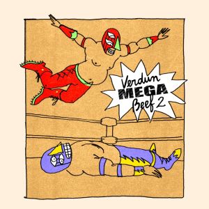Illustration de l'événement Verdun Mega Beef 2 - deux lutteurs dans un ring